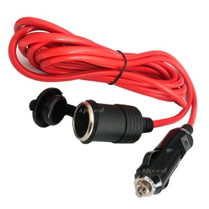 차량용 캠핑용 12V 24V 겸용 15A 시거잭 연장선 연장케이블 뚜껑타입 8M