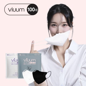 비움 에코프로 KF94 마스크 50매+50매 2컬러 대형