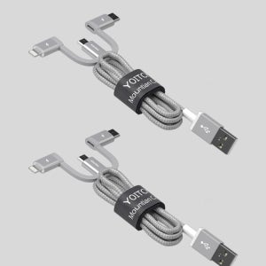 마운틴 알파 고속 충전케이블 100cm 2개