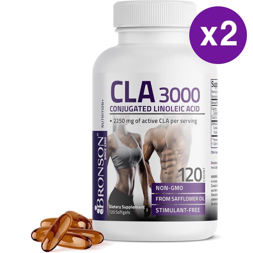 <b>Bronson</b> <b>브론슨</b> CLA 3000 120정 2개