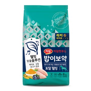 밥이보약 DOG 토탈웰빙 라지바이트 6kg