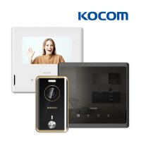 코콤 비디오폰 엣지디자인 KCV-S701 LCD모니터 7인치 초인종세트 4선식 아날로그