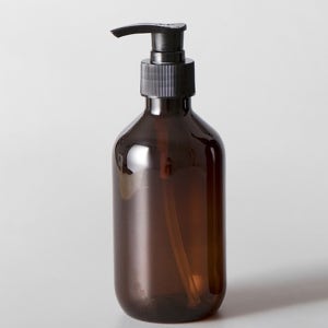 욕실 디스펜서 샴푸통 브라운 그린 샴푸 린스 용기 여행용 공병 화장품 리필용기 300ml