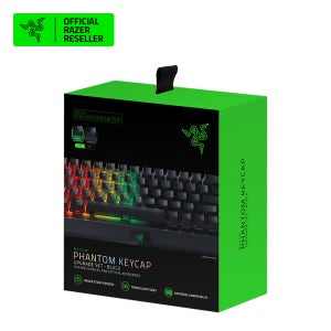 레이저코리아 팬텀 키캡 세트 블랙 Razer Phantom Keycap Set Black