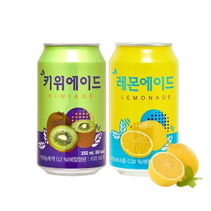 일화 레몬에이드 + 키위에이드 350ml X 각24캔