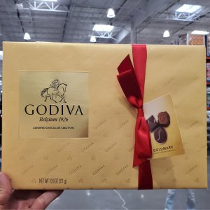 고디바 골드마크 어쏠티드 프리미엄 초콜릿 27개 320g 홀리데이 기프트박스