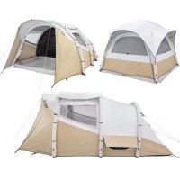 데카트론 5.2 XL 에어텐트 캠핑 사계절 장박 대형 쉘터 텐트 에어세컨즈 패밀리 사이즈