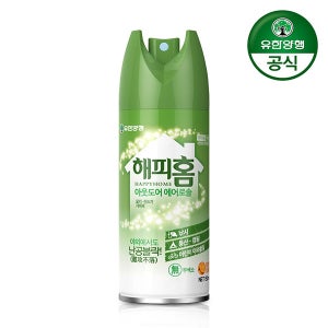 [N배송] 해피홈 아웃도어 에어로솔 기피제(모기,진드기) 150ml 모기약