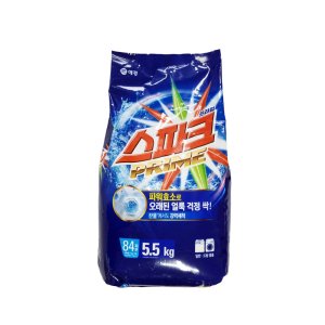 스파크 프라임 찬물전용 강력세척 분말세제 5.5kg 1개