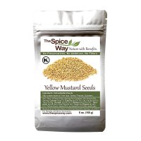 The Spice Way Yellow Mustard Seed 통 머스타드 씨드 168g