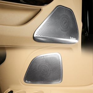 유투카 더뉴 올뉴 카니발 튜닝 도어 스피커 커버 몰딩 실버