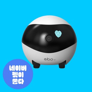 자동충전하는 이동식 CCTV 홈캠 이보SE (강아지 고양이 움직이는 펫캠 EBO)by왓더펫