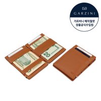 가르찌니 매직월렛 베이직 나파 (코냑브라운) 카드 머니클립 마술지갑 Garzini Magic Wallet