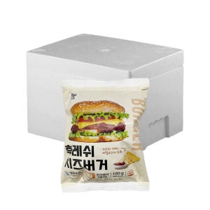 [20봉묶음]대신 후레쉬 치즈버거 160g