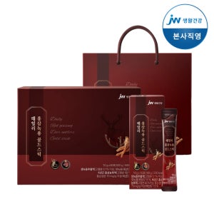 JW중외제약 데일리 홍삼녹용 골드스틱 10g 30포, 1개