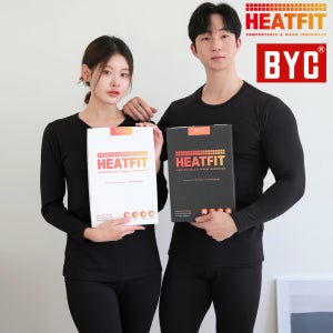 BYC 여자 내복 세트 히트택 얇은 기모 발열 내의 여성 상의 하의 겨울 타이즈