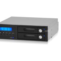 (당일출고/소량입고) 앤디코 iR2022 하드미포함 / 2 x 2.5인 SATA I, II, III HDD/SSD / RAID 0, 1 / LCM Display / 단일 최대용량