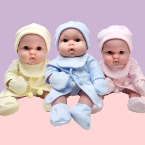 베렝구어 옷 신생아세트 배넷저고리 턱받이,모자,기저귀 손발싸개 36cm 목욕놀이용