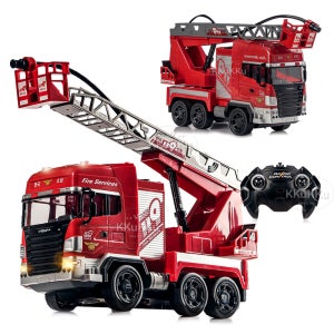 119 파이어 레스큐 소방차 RC 사다리 자동차 무선조종 유아 어린이 완구 아동 장난감 선물