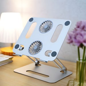 맥북 게이밍 노트북 쿨러 거치대 쿨링 발열 냉각 스탠드