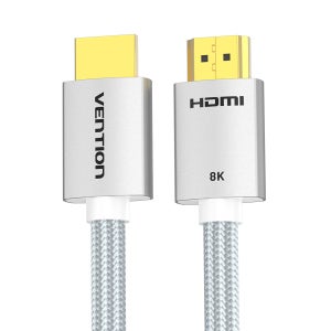 벤션 8K 아이언실버 HDMI V2.1 케이블 ALC 1m, 1개