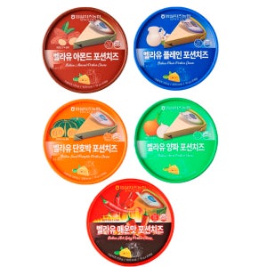 임실치즈 벨라유 포션치즈 (플레인 아몬드 양파 호박)