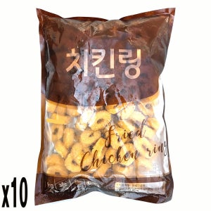 새마원 치킨링 튀김 1kg, 10개