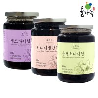 올가득 국내산 도라지청 650g 2종 생강 생도라지 사포닌 약도라지 환절기