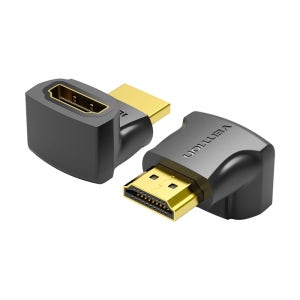 벤션 HDMI 270도 M to F 연장 젠더 2개입, AINB0-2
