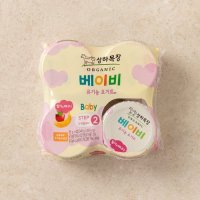 상하목장 유기농 베이비 요구르트 딸기&바나나 340g (85g4)