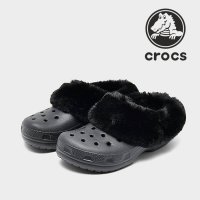 크록스 맘모스 참 클로그 털슬리퍼 CROCS MAMMOTH CHARM CLOG SHOES