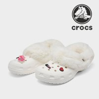 크록스 맘모스 참 클로그 털슬리퍼 CROCS MAMMOTH CHARM CLOG SHOES