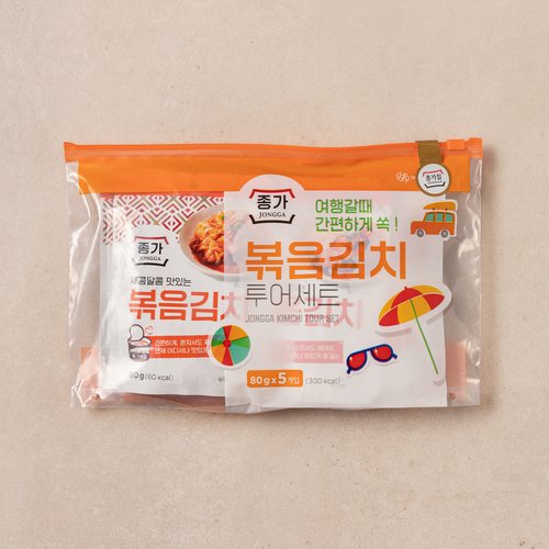 종가 볶음김치 투어세트 제품 이미지