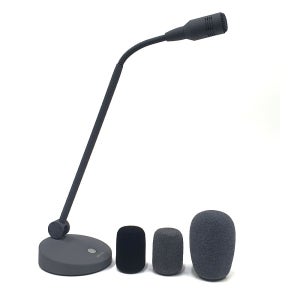 팬텀마이크 구즈넥 자바라 탁상용 마이크 개인방송 회의 강의