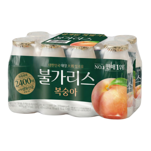 남양 마시는 불가리스 복숭아 제품 이미지