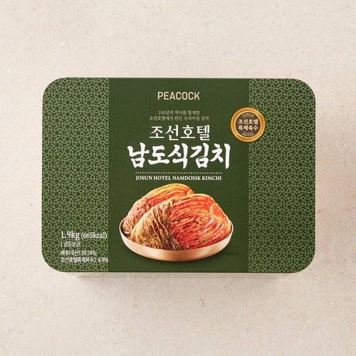 조선호텔 특제육수 남도식 포기김치 제품 이미지
