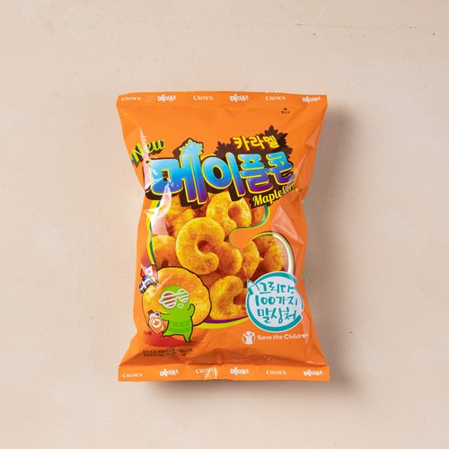 크라운 카라멜콘 메이플