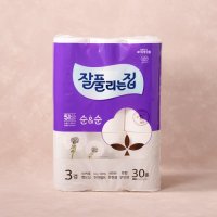 잘풀리는집 깨끗한3겹 순&순 30m30롤