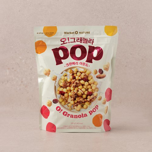 오그래놀라팝 크랜베리 아몬드