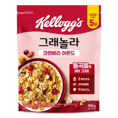 켈로그 크랜베리 그래놀라