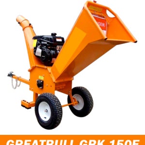 Greatbull GBK 150E 그레이트불 나무파쇄기 목재 나뭇가지 잔가지 분쇄기 톱밥관리기 15HP 엔진