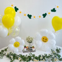 데이지풍선 생일풍선세트 아기 백일풍선 셀프촬영용품