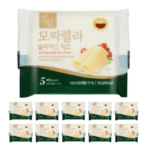 임실치즈농협 모짜렐라슬라이스치즈 10개 [무료배송]
