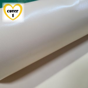 커버원 방수포 PVC 타포린 아이보리 천막 그라운드시트 주문제작