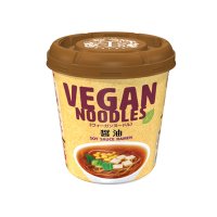 비건 VEGAN 컵라면 탄탄면 소유라멘 산라탕면 12개세트 일본컵라면