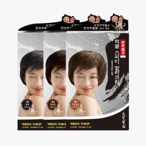 천궁보감 먹물 스피디 칼라 크림 간편 새치 염색약(1N/3N/5N)