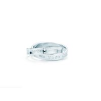 티파니앤코 은반지 실버 커플링 1837 인터라킹 서클링 Tiffany Interlocking Circle Ring