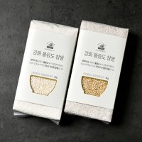 강화섬쌀 볼음도 누룽지 향이 좋은 찹쌀 1kg (진공포장) 2022년산 백미 현미