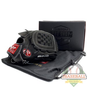 롤링스 투수글러브 프로프리퍼드 바둑판웹 블랙 개인오더 PROS206 RAORD47