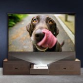 100인치 롤러블 tv 티비 스크린 전동롤스크린 가정용빔프로젝터스크린 (색상 변경) 이미지